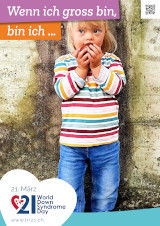Poster zum Welt Down-Syndrom Tag 2022