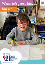 Poster zum Welt Down-Syndrom Tag 2022