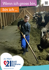Poster zum Welt Down-Syndrom Tag 2022