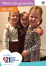 Poster zum Welt Down-Syndrom Tag 2022