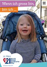 Poster zum Welt Down-Syndrom Tag 2022