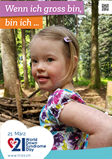 Poster zum Welt Down-Syndrom Tag 2022