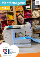 Poster zum Welt Down-Syndrom Tag 2022