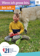 Poster zum Welt Down-Syndrom Tag 2022