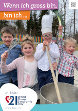 Poster zum Welt Down-Syndrom Tag 2022