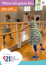 Poster zum Welt Down-Syndrom Tag 2022