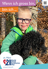 Poster zum Welt Down-Syndrom Tag 2022