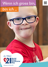 Poster zum Welt Down-Syndrom Tag 2022