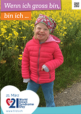 Poster zum Welt Down-Syndrom Tag 2022