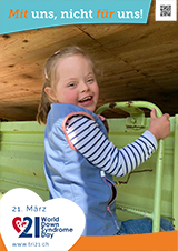 Poster zum Welt Down-Syndrom Tag 2023