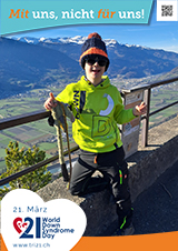Poster zum Welt Down-Syndrom Tag 2023