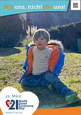 Poster zum Welt Down-Syndrom Tag 2023