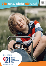 Poster zum Welt Down-Syndrom Tag 2023