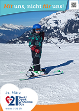 Poster zum Welt Down-Syndrom Tag 2023