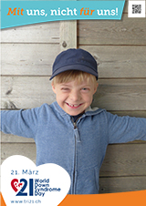 Poster zum Welt Down-Syndrom Tag 2023