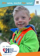 Poster zum Welt Down-Syndrom Tag 2023