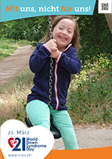 Poster zum Welt Down-Syndrom Tag 2023