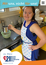 Poster zum Welt Down-Syndrom Tag 2023