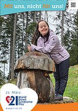 Poster zum Welt Down-Syndrom Tag 2023
