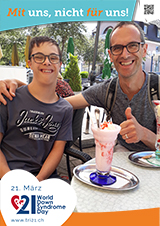 Poster zum Welt Down-Syndrom Tag 2023