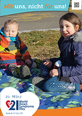 Poster zum Welt Down-Syndrom Tag 2023