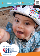 Poster zum Welt Down-Syndrom Tag 2023