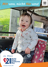 Poster zum Welt Down-Syndrom Tag 2023