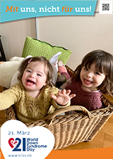 Poster zum Welt Down-Syndrom Tag 2023