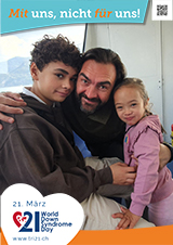 Poster zum Welt Down-Syndrom Tag 2023