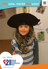 Poster zum Welt Down-Syndrom Tag 2023