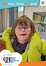 Poster zum Welt Down-Syndrom Tag 2023