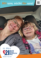 Poster zum Welt Down-Syndrom Tag 2023
