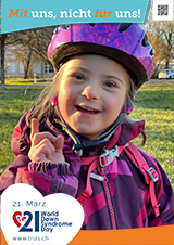 Poster zum Welt Down-Syndrom Tag 2023