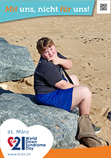 Poster zum Welt Down-Syndrom Tag 2023