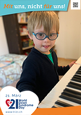 Poster zum Welt Down-Syndrom Tag 2023