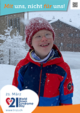 Poster zum Welt Down-Syndrom Tag 2023