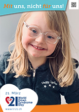 Poster zum Welt Down-Syndrom Tag 2023