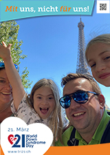 Poster zum Welt Down-Syndrom Tag 2023