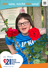 Poster zum Welt Down-Syndrom Tag 2023