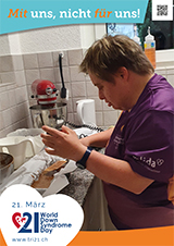 Poster zum Welt Down-Syndrom Tag 2023