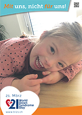 Poster zum Welt Down-Syndrom Tag 2023