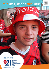 Poster zum Welt Down-Syndrom Tag 2023