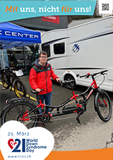 Poster zum Welt Down-Syndrom Tag 2023