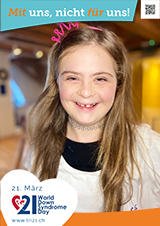 Poster zum Welt Down-Syndrom Tag 2023