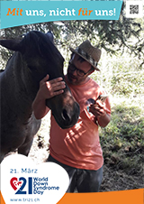 Poster zum Welt Down-Syndrom Tag 2023