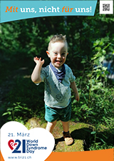 Poster zum Welt Down-Syndrom Tag 2023