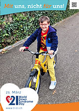 Poster zum Welt Down-Syndrom Tag 2023