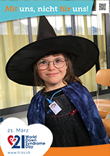 Poster zum Welt Down-Syndrom Tag 2023