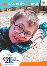 Poster zum Welt Down-Syndrom Tag 2023