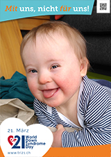Poster zum Welt Down-Syndrom Tag 2023